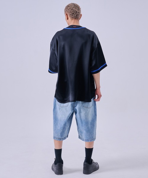FUBU（フブ） ジーンズ ブランド Denim Buggy Shorts/デニムバギー