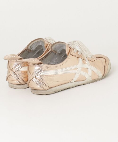 「Onitsuka Tiger」 ローカットスニーカー 25 ピンクゴールド レディースの画像