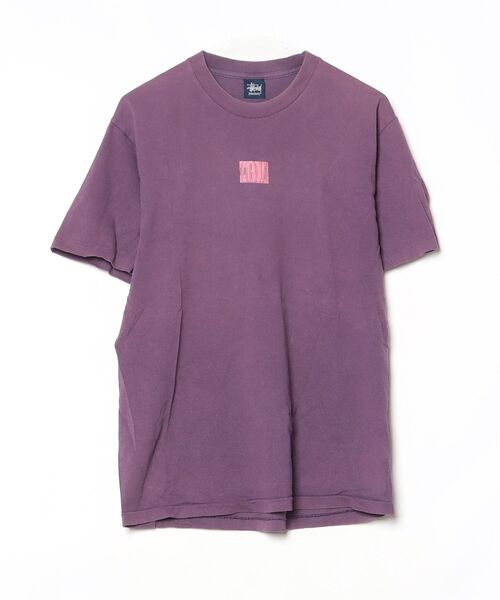 STUSSY（ステューシー） 半袖Tシャツ M パープル メンズ : ZOZOTOWN