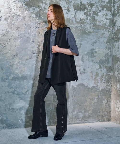 「HARE」 デニムパンツ MEDIUM ブルー メンズの画像