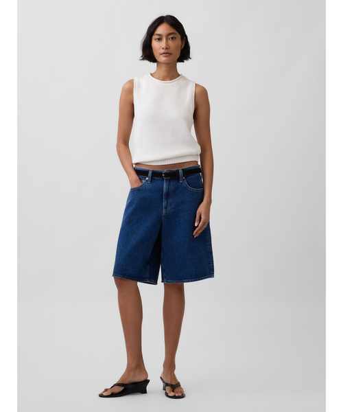 GAP（ギャップ） ベスト ジレ コットン100% ニットベスト レディース