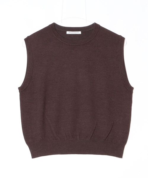 BEAUTY＆YOUTH UNITED ARROWS ニットベスト - グリーン レディース