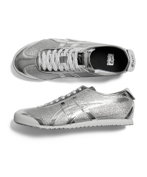 「Onitsuka Tiger」 ローカットスニーカー 23.5 ブラック系その他 レディース_画像4