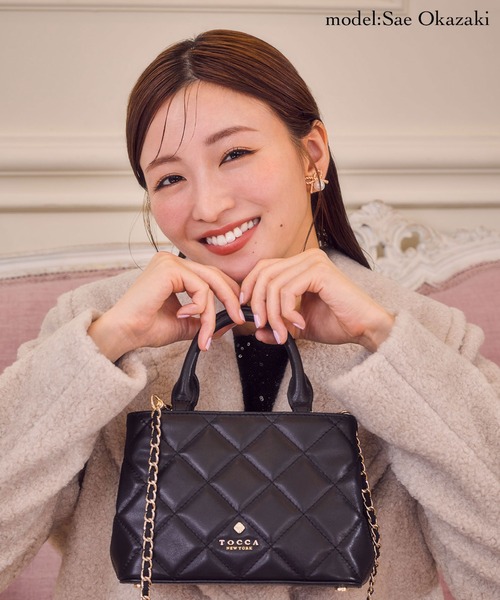 TOCCA（トッカ） 2WAYバッグ F ブラック レディース : ZOZOTOWN Yahoo
