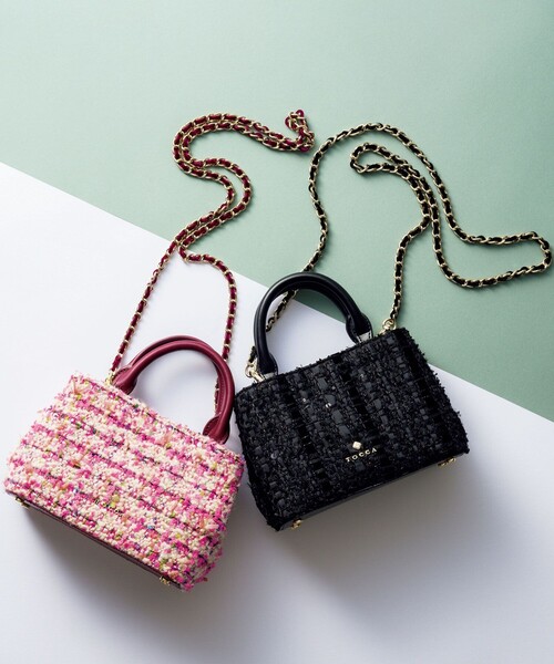 TOCCA（トッカ） 2WAYバッグ F ブラック レディース : ZOZOTOWN Yahoo