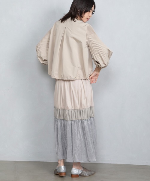 「MARECHAL TERRE」 ブルゾン MEDIUM グレー レディース_画像4