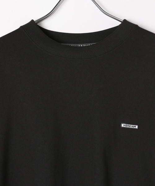 「HEREIAM」 長袖Tシャツ MEDIUM 杢グレー メンズ_画像3
