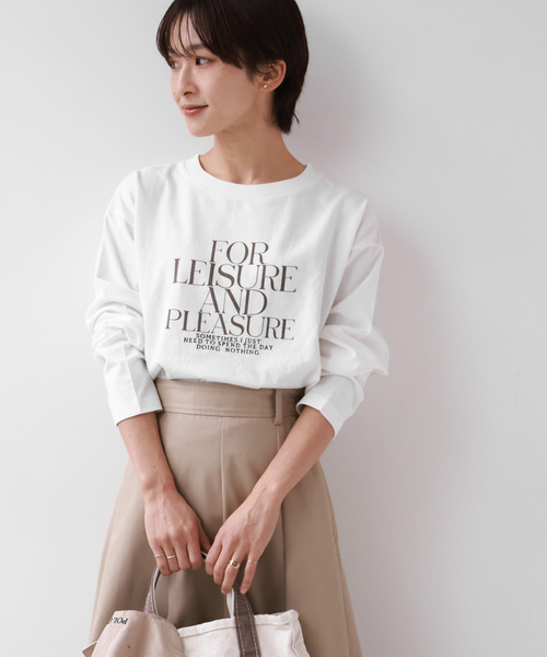 「JOURNAL STANDARD relume」 長袖カットソー FREE ブラウン レディース_画像7