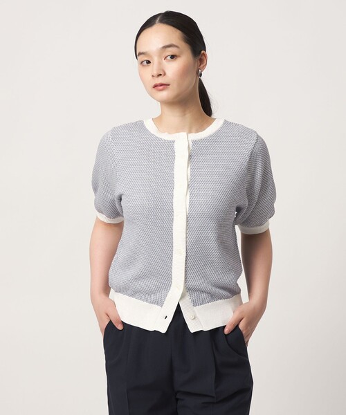 ニット セーター 2トーン ジャガードニット 2WAY ‐ウォッシャブル‐「A DAY IN THE LIFE」 レディース | A DAY IN THE LIFE | 03