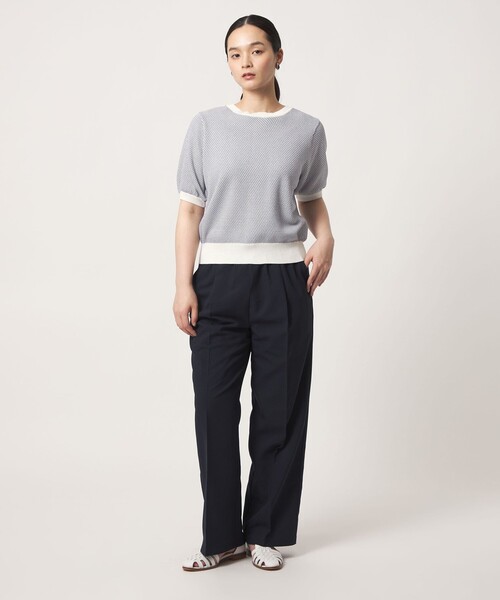 ニット セーター 2トーン ジャガードニット 2WAY ‐ウォッシャブル‐「A DAY IN THE LIFE」 レディース | A DAY IN THE LIFE | 08
