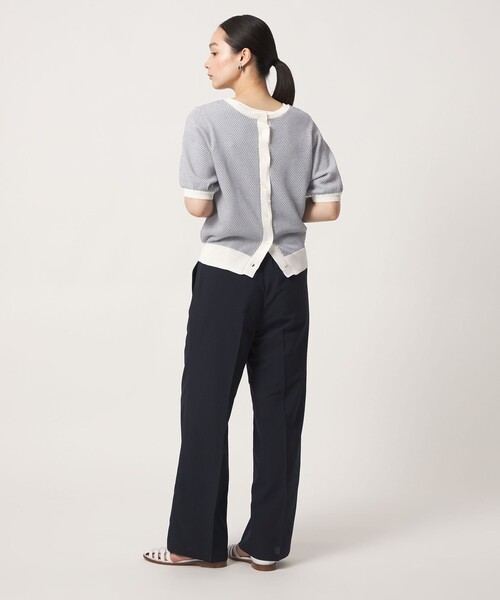ニット セーター 2トーン ジャガードニット 2WAY ‐ウォッシャブル‐「A DAY IN THE LIFE」 レディース | A DAY IN THE LIFE | 09