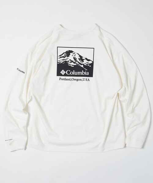 「FREAK'S STORE」 「Columbia」長袖Tシャツ LARGE ホワイト系その他 メンズ_画像2