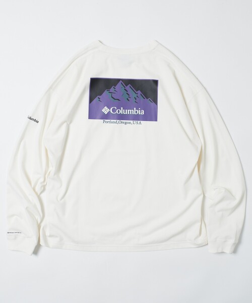 「FREAK'S STORE」 「Columbia」長袖Tシャツ LARGE ホワイト系その他 メンズ_画像3