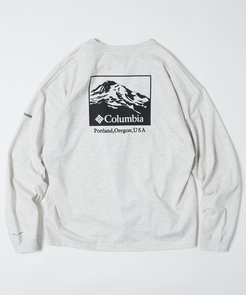「FREAK'S STORE」 「Columbia」長袖Tシャツ LARGE ホワイト系その他 メンズ_画像4