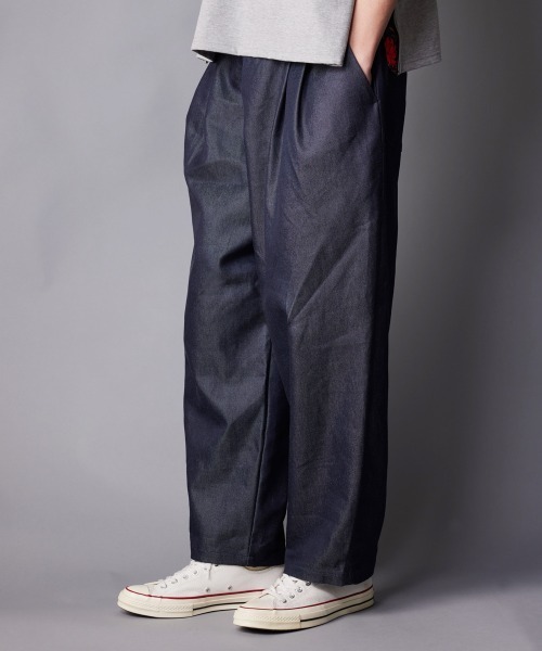 「rehacer」 デニムパンツ LARGE インディゴブルー メンズ_画像6