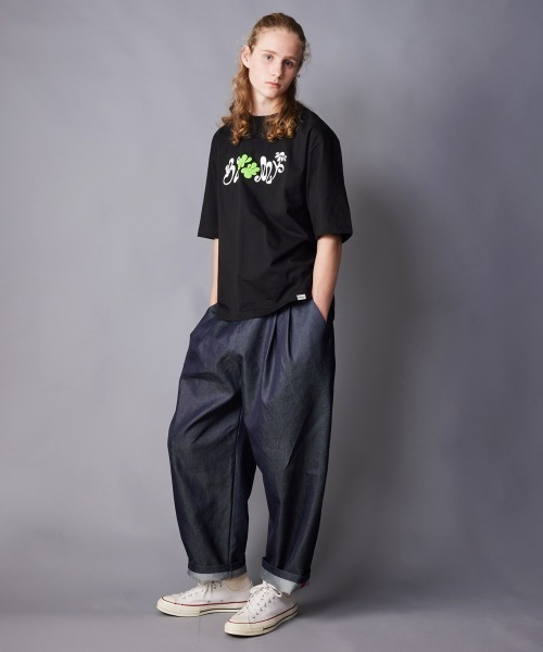 「rehacer」 デニムパンツ LARGE インディゴブルー メンズ_画像9