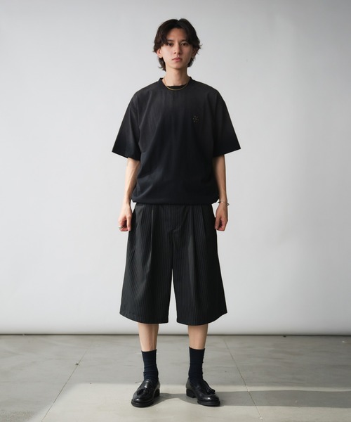 「Adoon plain」 半袖Tシャツ LARGE オフホワイト メンズ_画像3