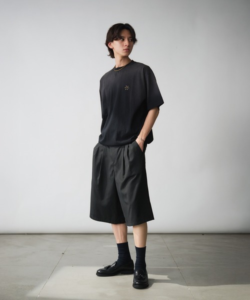 「Adoon plain」 半袖Tシャツ LARGE オフホワイト メンズ_画像4