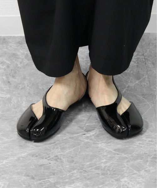 パンプス アシンメトリーストラップ 足袋パンプス　ASYMMETRIC STRAP TABI PUMPS | THE CELL. | 09