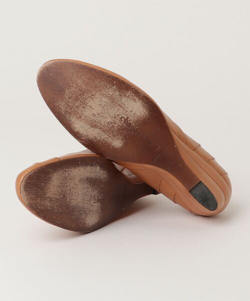 「chausser」 パンプス 24cm オレンジ レディース_画像3