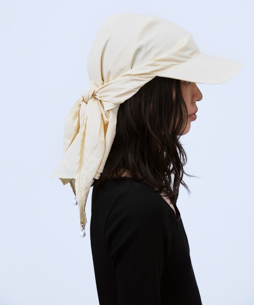 新品　SCARF DESIGN NYLON CAP THINGS THAT MATTER（シングス ザット マター） キャップ 帽子 uv
