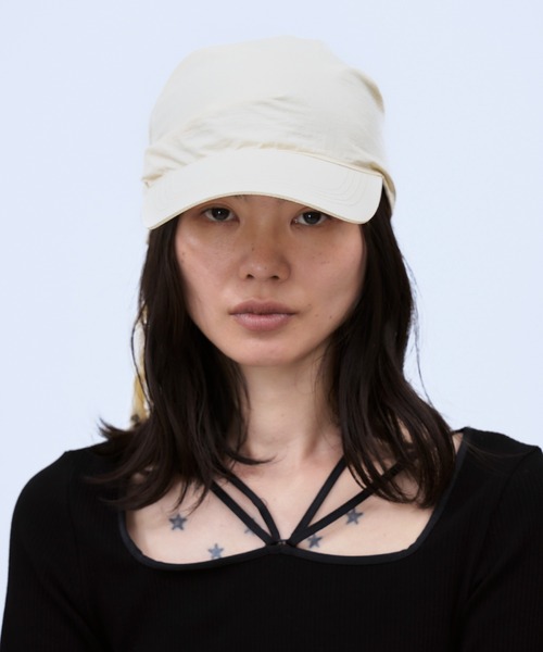 新品SCARF DESIGN NYLON CAP THINGS THAT MATTER（シングス ザット マター） キャップ 帽子 uv