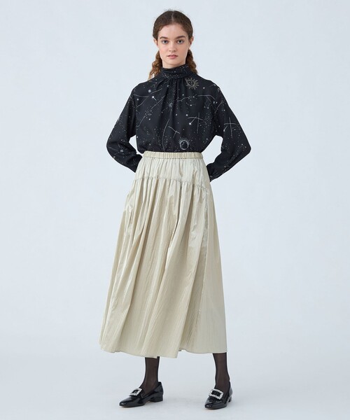 Ballsey ボウタイブラウス 長袖 36 Ballsey（ボールジィ） 長袖ブラウス 36 ブラック系その他 レディース