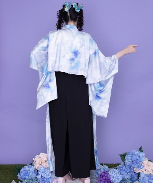 REZEN（リゼン） パンツ 紫陽花×蝶JQ袴パンツ メンズ : ZOZOTOWN