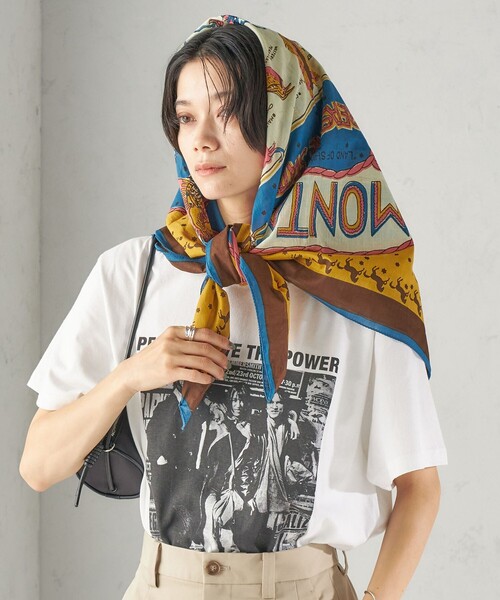 BINDU（ビンドゥー） スカーフ バンダナ 「一部SHIPS別注」BINDU