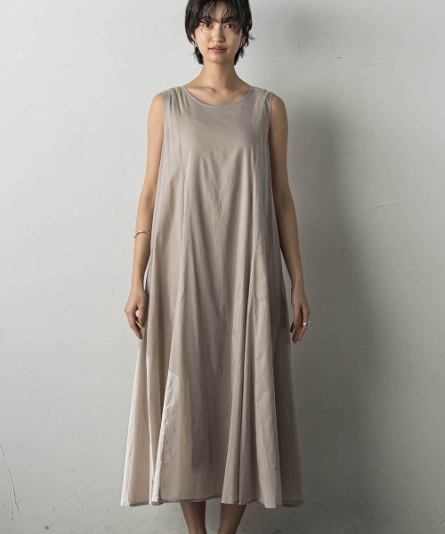 「MAYSON GREY」 ノースリーブワンピース M イエロー レディース_画像3