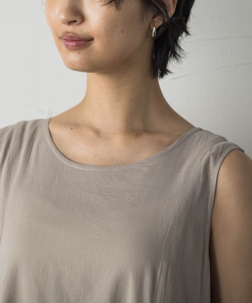 「MAYSON GREY」 ノースリーブワンピース M イエロー レディース_画像6
