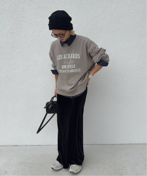 「LBC」 長袖シャツ M ダークネイビー レディース_画像8