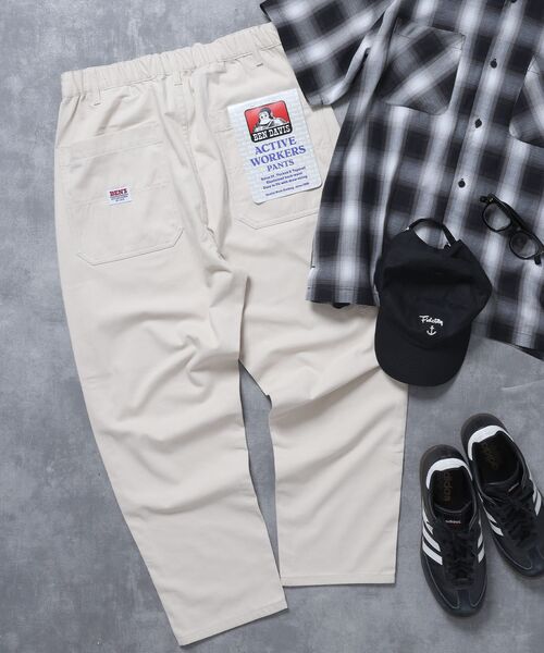 「BEN DAVIS」 チノパンツ LARGE ベージュ メンズ_画像5