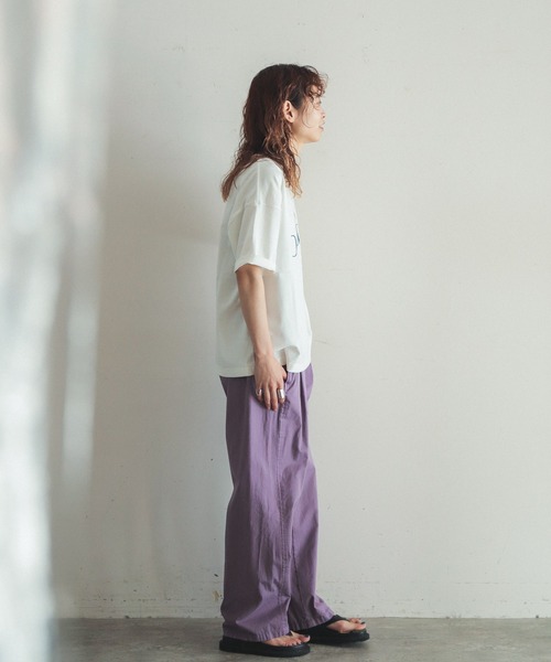 「FIL DE FER」 半袖Tシャツ FREE マスタード レディース_画像3