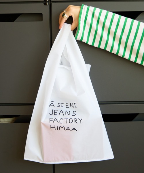 A SCENE（エーシーン） エコバッグ 別注 HIMAA×A SCENE パッカブル