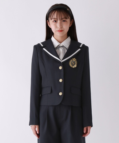 「repipi armario」 「KIDS」ジャケット MEDIUM ネイビー キッズ_画像9