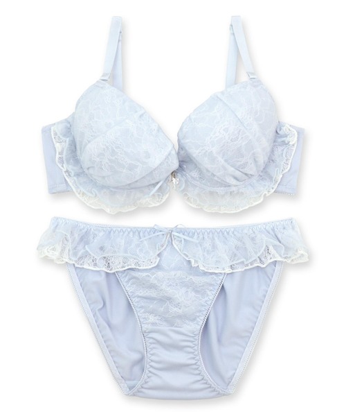 fran de lingerie ブラジャー ショーツセット Twinkle Sheer