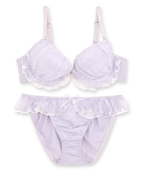 リピ割-100★複数割-200★B75、ショーツM×2セット♥️ fran de lingerie ブラジャー ショーツセット Twinkle Sheer