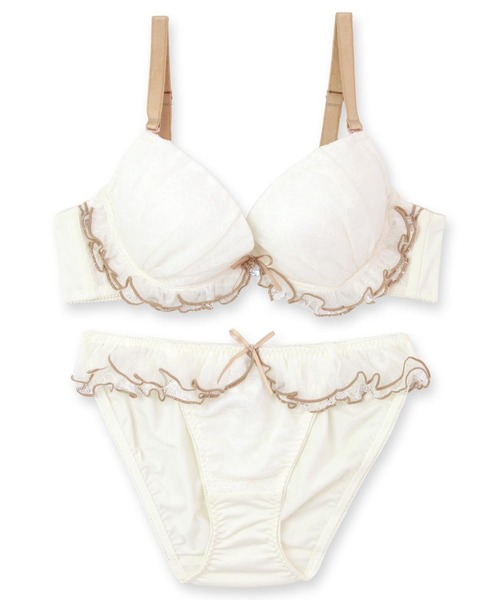 ꕤclara*★おまとめ2点 fran de lingerie（フランデランジェリー） ブラジャー ショーツセット