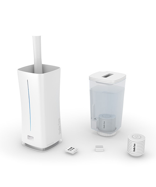 Stadler Form 北欧生まれのハイパワー超音波式加湿器 ホワイト Eva