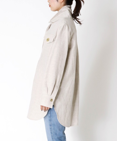 BY MALENE BIRGER ブラウス シャツ / BELLAH(ハイネックリネン