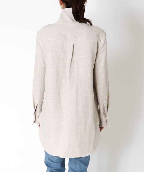 BY MALENE BIRGER ブラウス シャツ / BELLAH(ハイネックリネン
