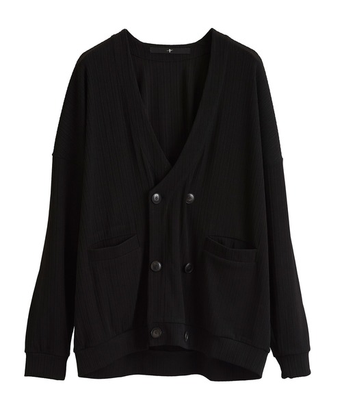 NO ID.（ノーアイディー） カーディガン 「NO ID.」Rib Big Cardigan
