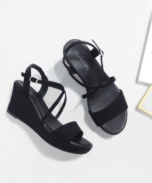 ★値下中★【1度のみ着用】エレメ　elleme サンダル　38 elleme 【size35】ELLEME【エレメ】ヒールサンダル ETOILE HEEL