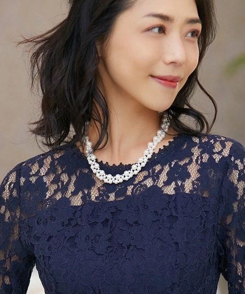 DRESS STAR ネックレス パールネックレスネックレス レディース