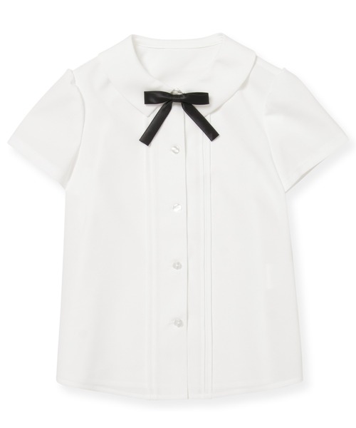 CHOPIN（ショパン） ブラウス シャツ 「WEB限定」半袖ピンタック