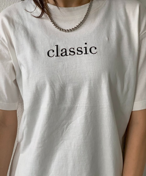 tシャツ センター刺繍Tシャツ レディース : ZOZOTOWN Yahoo!店 - 通販 