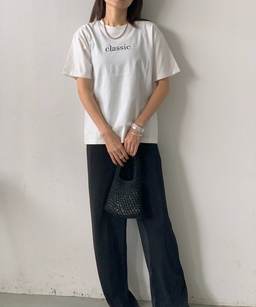 tシャツ センター刺繍Tシャツ レディース : ZOZOTOWN Yahoo!店