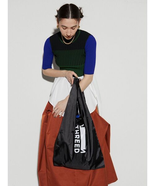 【UN3D.】アンスリード LLIC ECO-BAG メタリック エコバッグ METALLIC ECO-BAG M / メタリックエコバッグM（エコバッグ/サブ