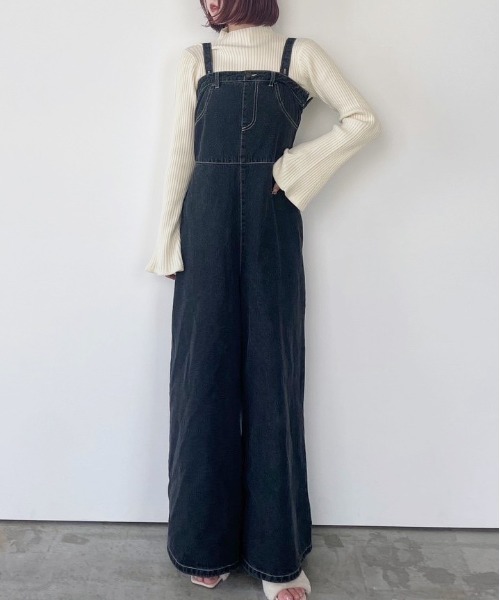 Heather（ヘザー） オールインワン デニムオールインワン 974394